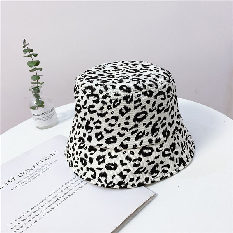 Topi Baldi Pelindung Matahari Serbaguna Kasual Cetakan Leopard BK00033