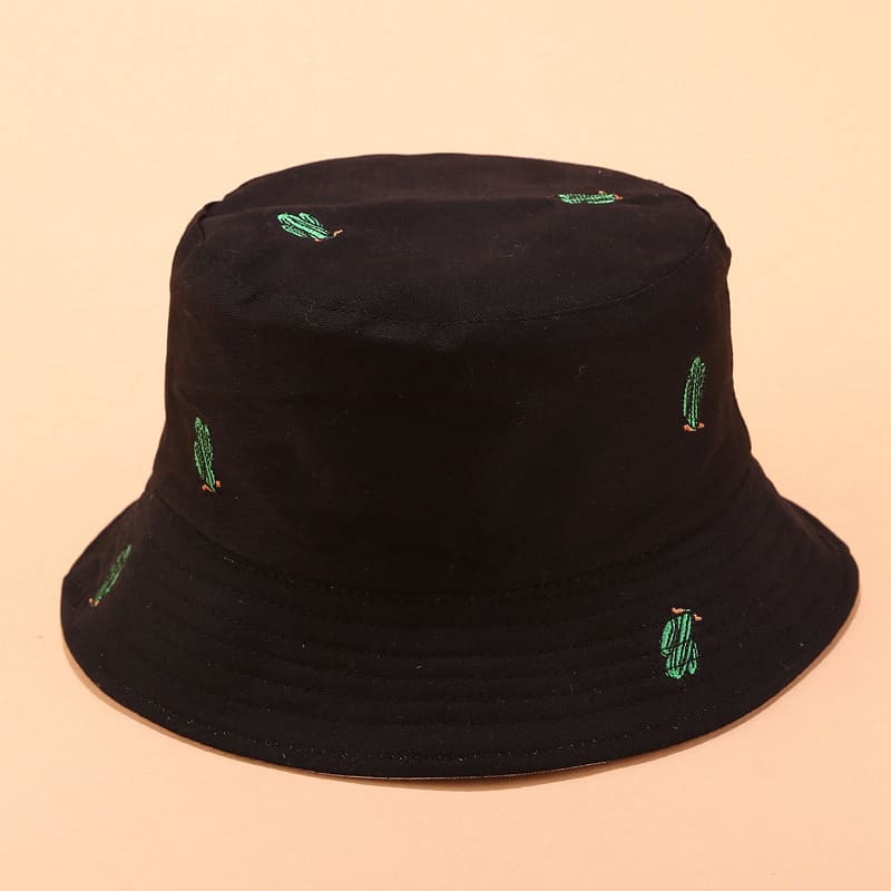 BK00058 Topi Baldi Bersulam Kaktus Dua Muka