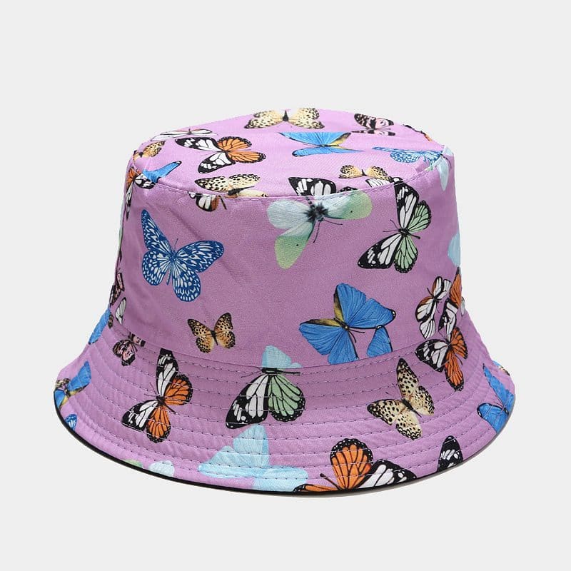 BK00057 Topi Baldi Corak Rama-Rama Berwarna-warni