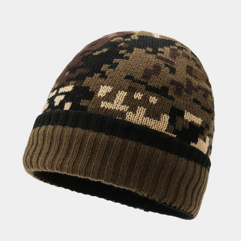 H00061 Topi Berkait Lelaki Camo Dan Fleece