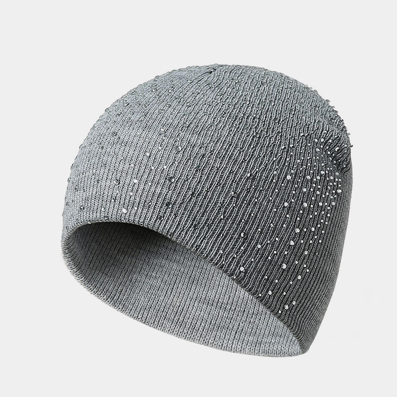 H00057 Topi Rajutan Tenunan Berlian Panas Untuk Dewasa