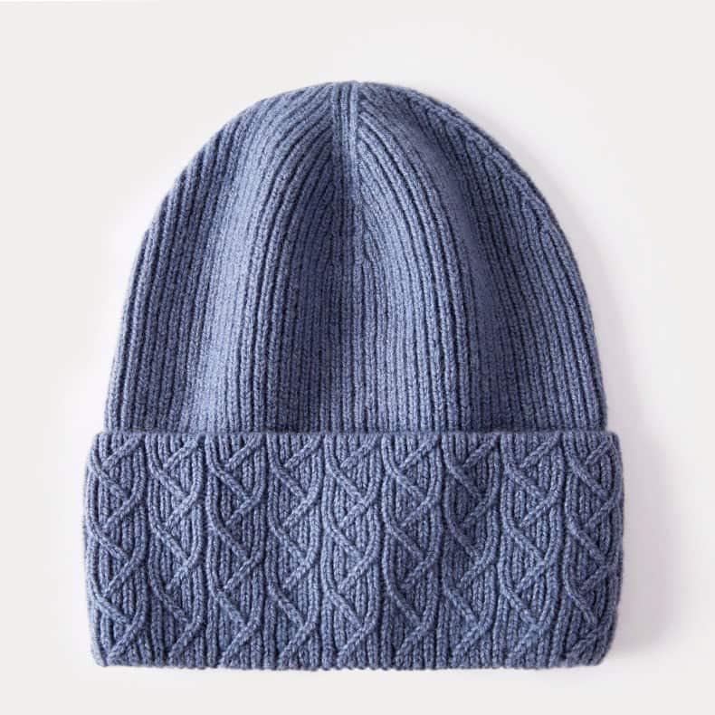 H00086 Corak Benang Topi Berkait Wanita Kasmir