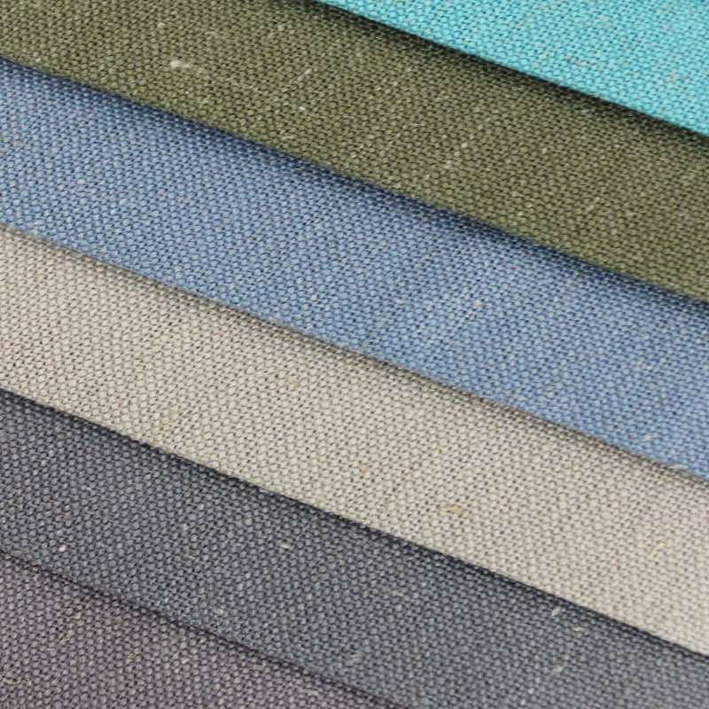 SM-A0041 Beg Lembut Diperiksa Fabrik Sofa Linen Tiruan Rata