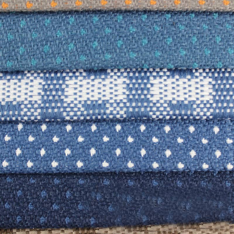 SM-A0007 Fabrik Sofa Linen Tiruan Jacquard Corak Bunga