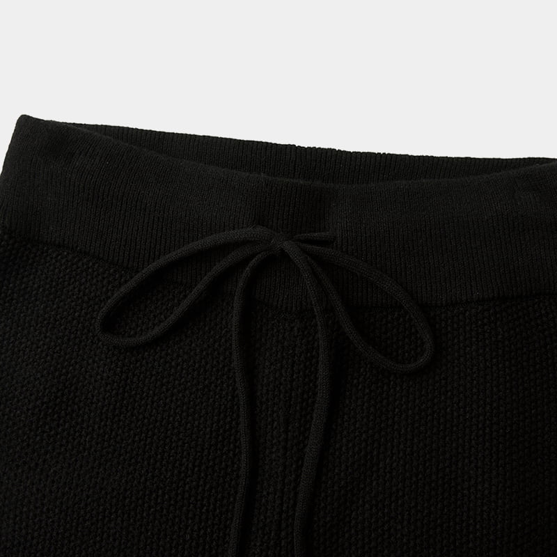 ML2237 Pinggang Tengah Tebal Ketumpatan Tinggi Seluar Berkait Kasual ML2237 Pinggang Tengah Tebal Ketumpatan Tinggi Seluar Berkait Kasual