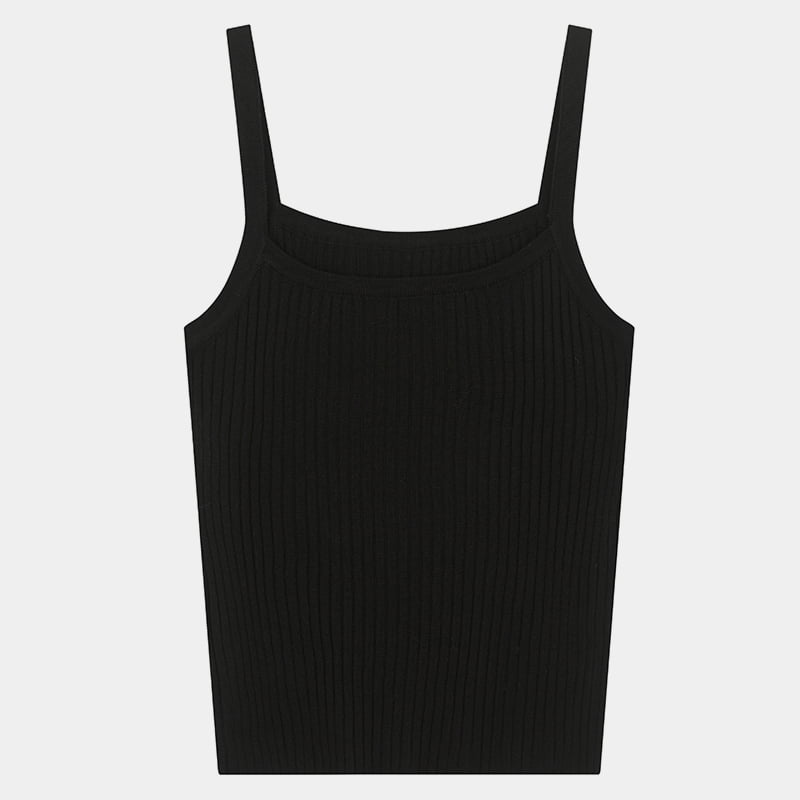 ML2240 Classic Vertical Stripe All-in-one Summer Knitted Sling Vest