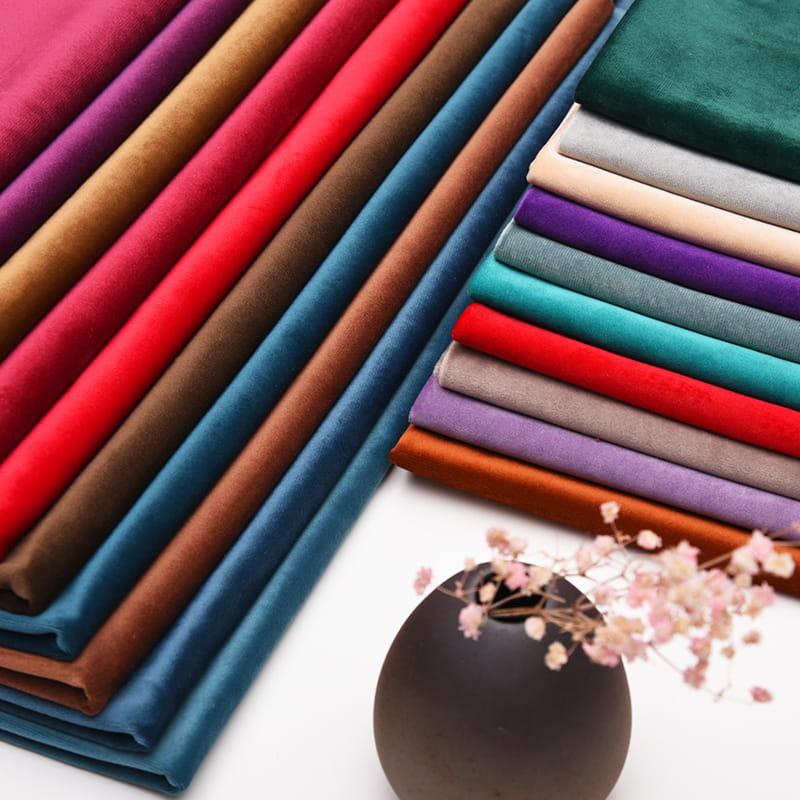 SM-B0008 2.80M Lebar Cerah Warna Pepejal Fabrik Sofa Baldu Belanda