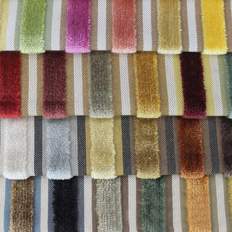 SM-A0017 Kain Sofa Baldu Frosted Jacquard Potongan Tenun