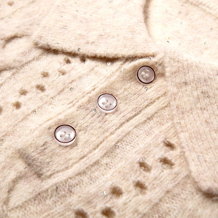 SM-K0012 Musim Bunga Musim Gugur Polo Lapel Warna Pepejal Pelompat Dikait Bawah Berongga SM-K0012 Musim Bunga Musim Gugur Polo Lapel Warna Pepejal Pelompat Dikait Bawah Berongga