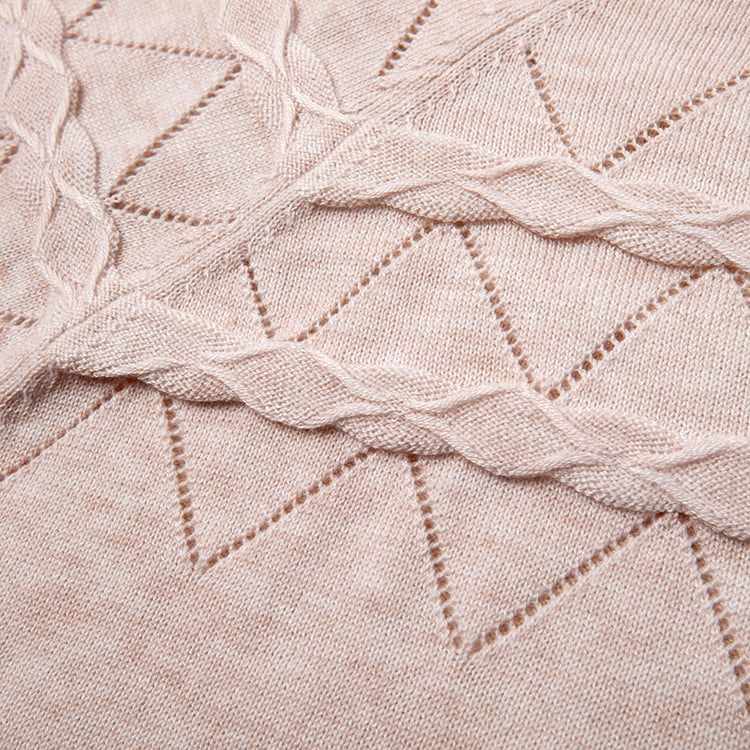 SM-K0042 Longgar Lengan Panjang Berkait Jumper Nipis Beralun Berongga Berikat Bawah Baju SM-K0042 Longgar Lengan Panjang Berkait Jumper Nipis Beralun Berongga Berikat Bawah Baju