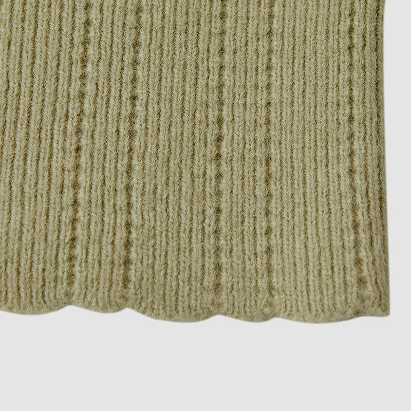 ML2213 Retro Japanese Avocado Green Handmade Knitted Cardigan Jacket ML2213 Retro Japanese Avocado Green Handmade Knitted Cardigan Jacket