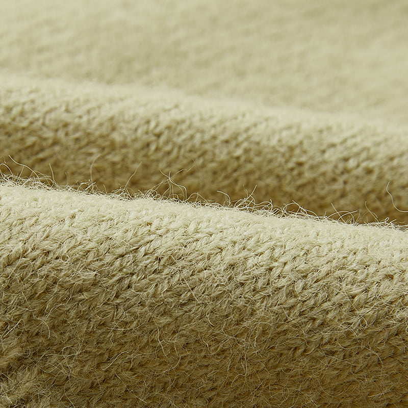 ML2213 Retro Japanese Avocado Green Handmade Knitted Cardigan Jacket ML2213 Retro Japanese Avocado Green Handmade Knitted Cardigan Jacket