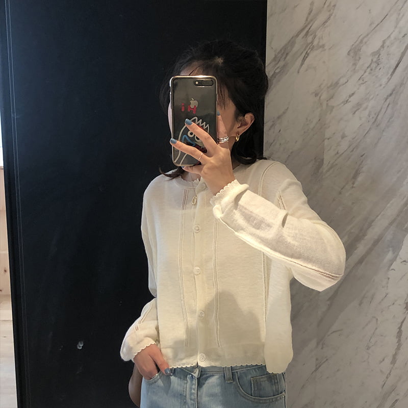 SM-K0014 Summer Sunblock Knit Cardigan Baju Penghawa Dingin Nipis Wanita SM-K0014 Summer Sunblock Knit Cardigan Baju Penghawa Dingin Nipis Wanita