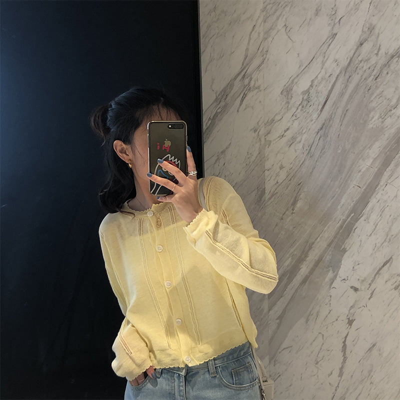 SM-K0014 Summer Sunblock Knit Cardigan Baju Penghawa Dingin Nipis Wanita SM-K0014 Summer Sunblock Knit Cardigan Baju Penghawa Dingin Nipis Wanita