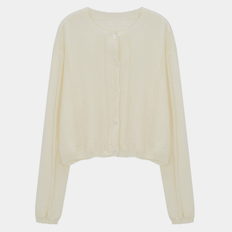 SM-K0014 Summer Sunblock Knit Cardigan Baju Penghawa Dingin Nipis Wanita