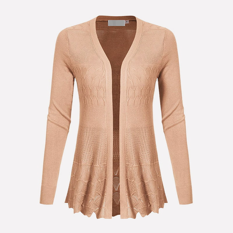 SM-K0072 V-Neck Lengan Panjang Padat Jaket Kardigan Berkait Setengah Panjang SM-K0072 V-Neck Lengan Panjang Padat Jaket Kardigan Berkait Setengah Panjang