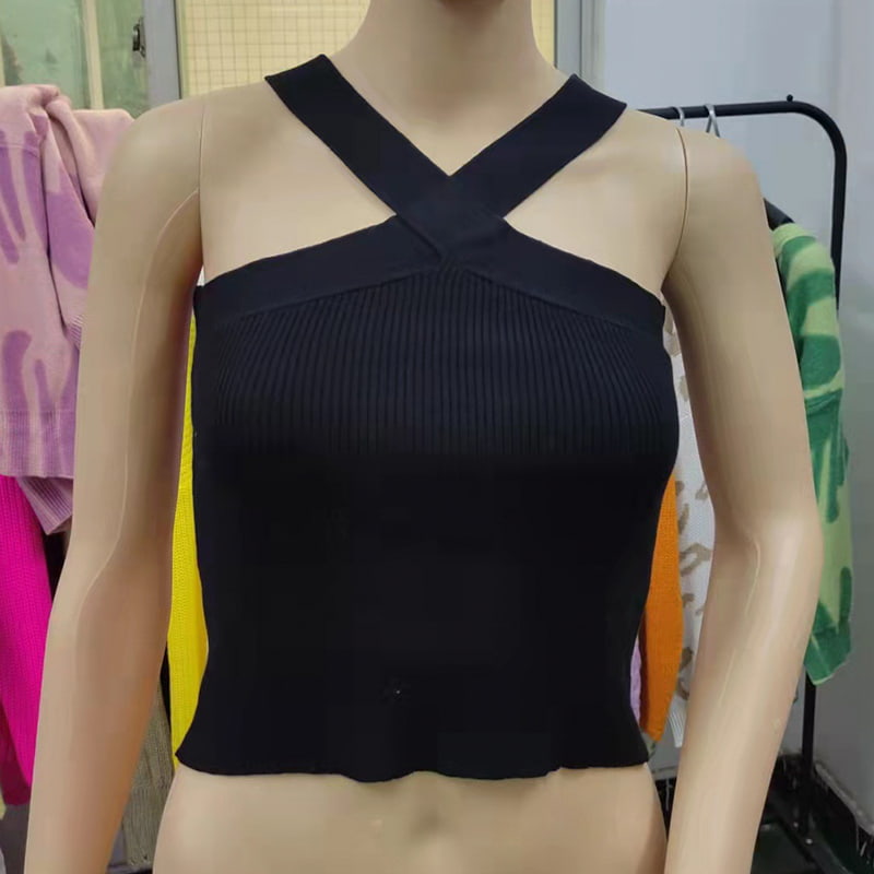 SM-K0106 Tali Silang Gantung Leher Berkait Tanpa Lengan Vest SM-K0106 Tali Silang Gantung Leher Berkait Tanpa Lengan Vest