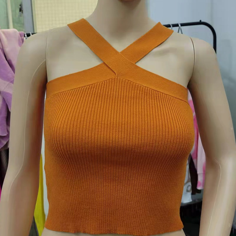 SM-K0106 Tali Silang Gantung Leher Berkait Tanpa Lengan Vest SM-K0106 Tali Silang Gantung Leher Berkait Tanpa Lengan Vest