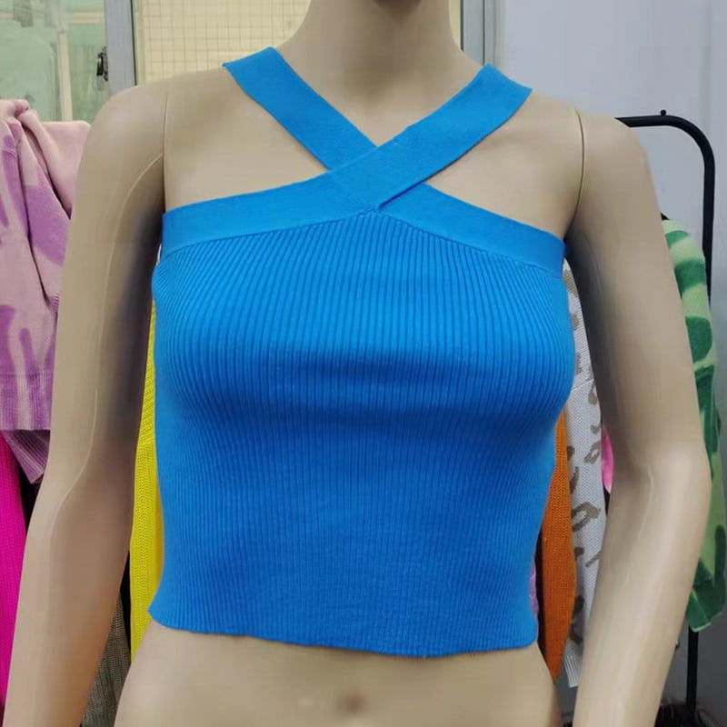 SM-K0106 Tali Silang Gantung Leher Berkait Tanpa Lengan Vest SM-K0106 Tali Silang Gantung Leher Berkait Tanpa Lengan Vest