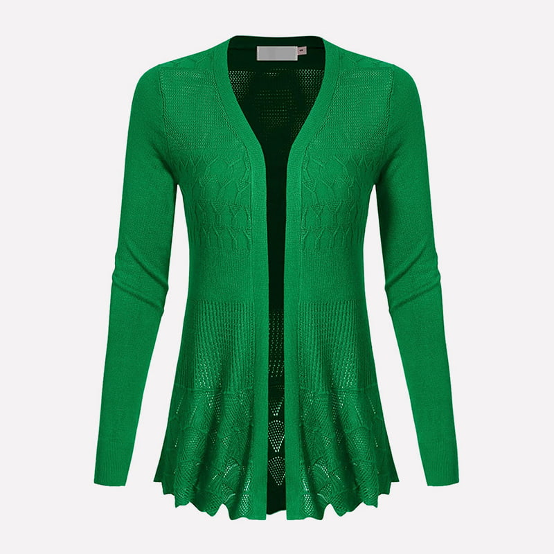 SM-K0072 V-Neck Lengan Panjang Padat Jaket Kardigan Berkait Setengah Panjang SM-K0072 V-Neck Lengan Panjang Padat Jaket Kardigan Berkait Setengah Panjang