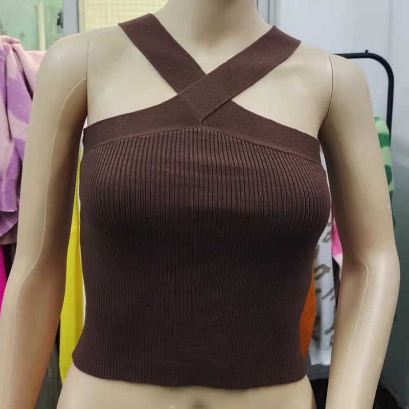 SM-K0106 Tali Silang Gantung Leher Berkait Tanpa Lengan Vest SM-K0106 Tali Silang Gantung Leher Berkait Tanpa Lengan Vest