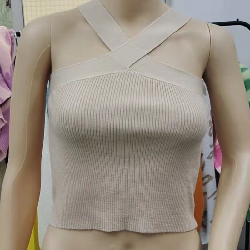 SM-K0106 Tali Silang Gantung Leher Berkait Tanpa Lengan Vest SM-K0106 Tali Silang Gantung Leher Berkait Tanpa Lengan Vest